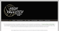 Desktop Screenshot of highvelocityvb.com