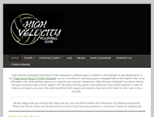 Tablet Screenshot of highvelocityvb.com